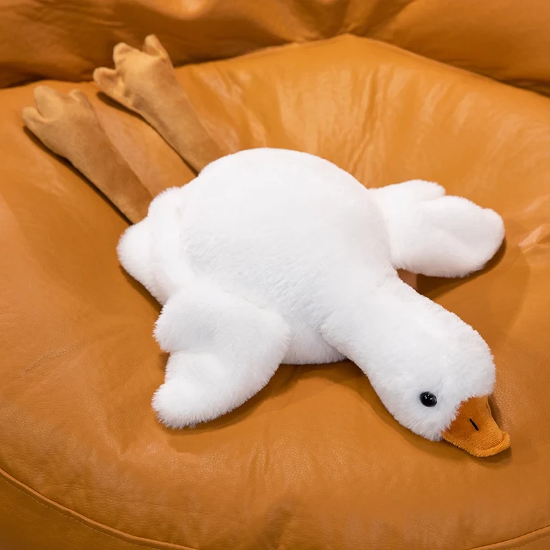 Wholesale Fashionable Lovely Stuffed Plush White Goose Hat Decoration Toy 1