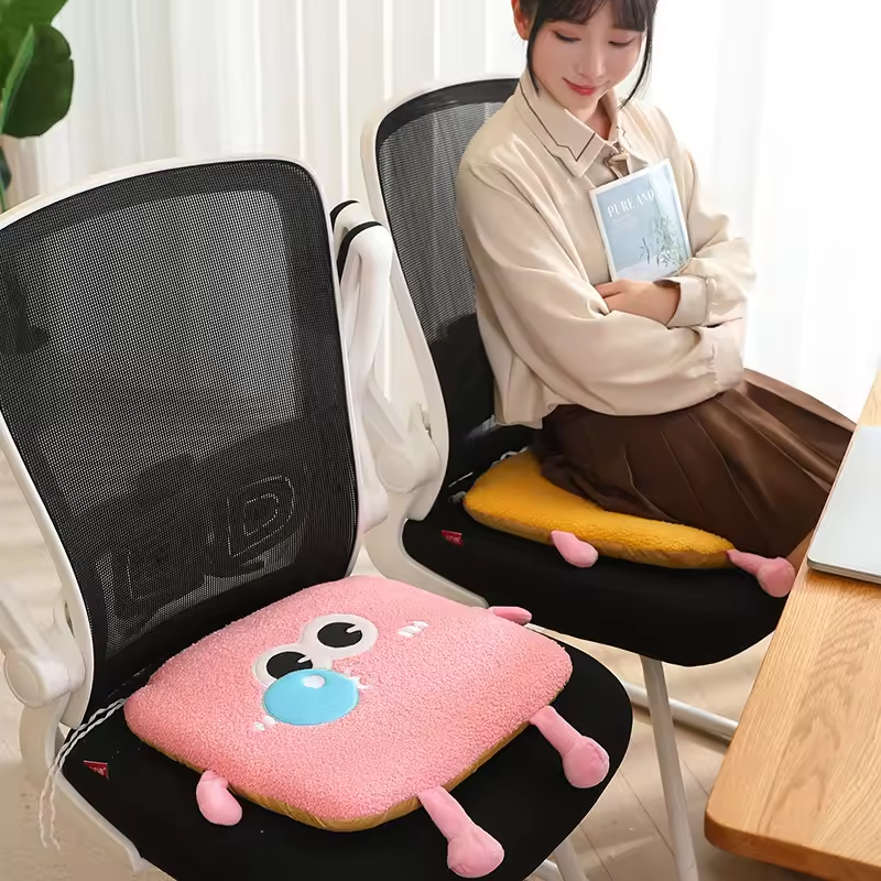 Gran oferta de almohadas suaves de peluche kawaii con diseño divertido, lindas galletas de peluche. 7