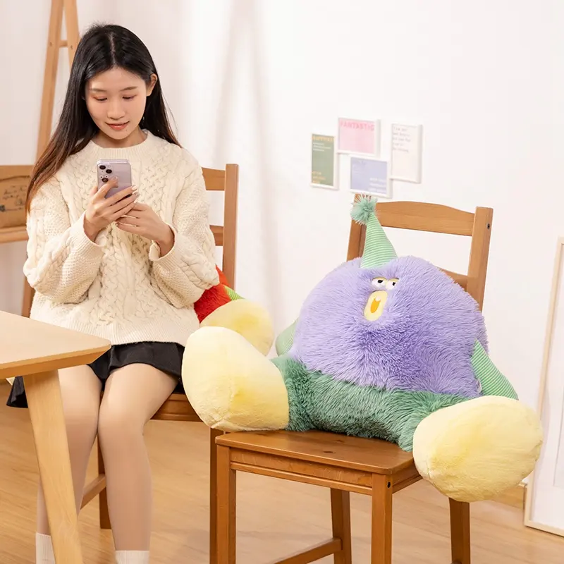 New Design Soft Pillow Funny Shape Big Feet Plush Toy 5