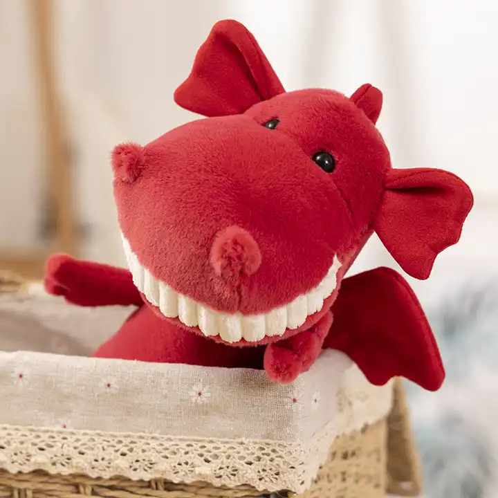 Wholesale Stuffed Soft Cute Dragon Pillow Plush Doll Gift For Kids 5