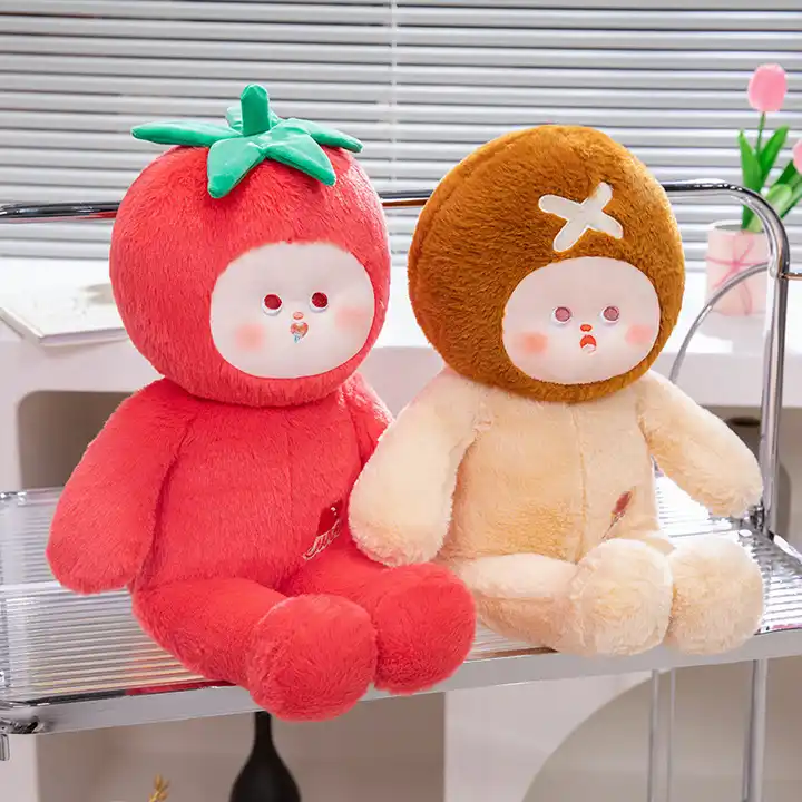 New Design Stuffed Plush Toy Cute Funny Vegetable Doll Plush Gift 6