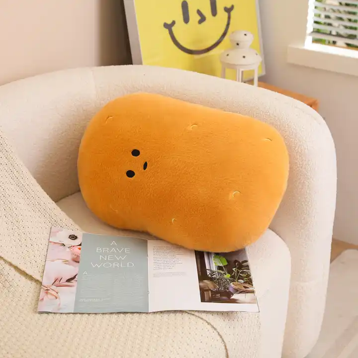 Funny Design Stuffed Soft Pillow Cute Potato Plush Toy 3