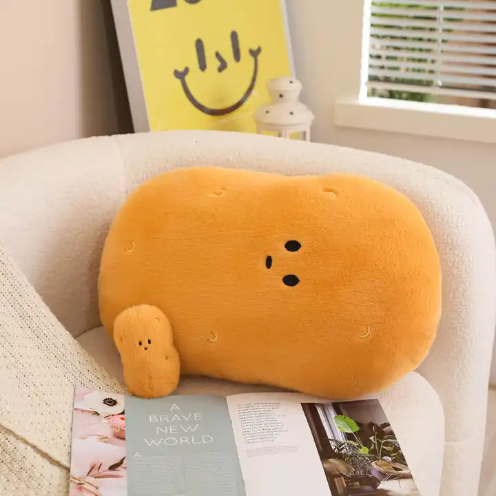 Funny Design Stuffed Soft Pillow Cute Potato Plush Toy 5
