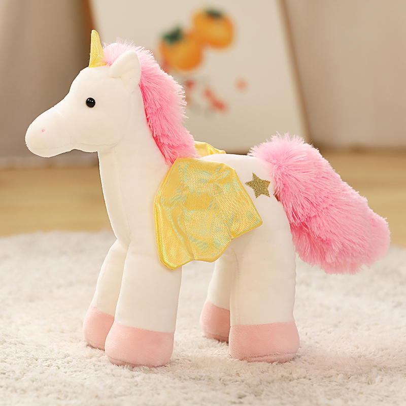 Plush toy rainbow unicorn doll cute interesting stuffed toys1 2