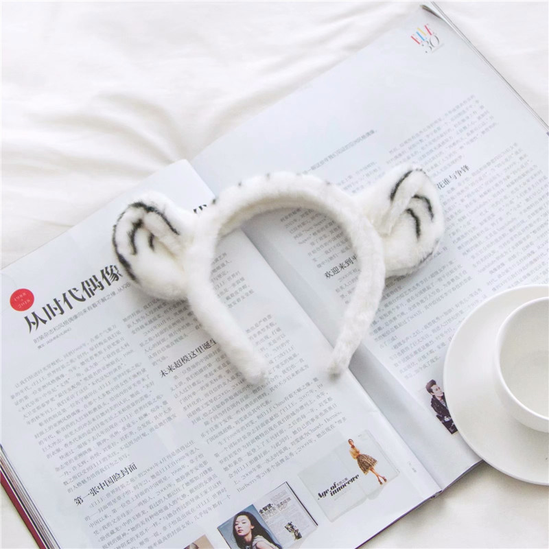 Animal hair bands tiger and leopard hair bands children's game props and decorations stuffed & plush toy Gift 7