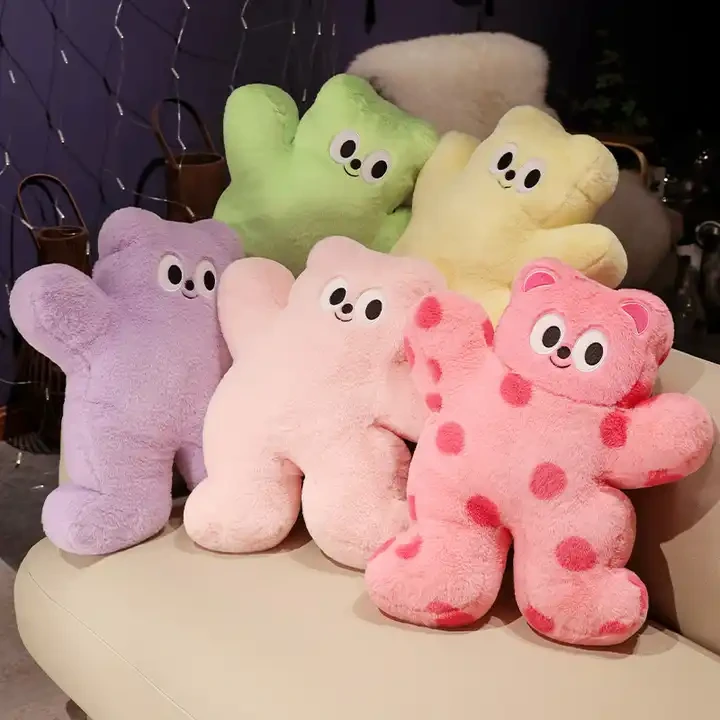 New Cute Design Stuffed Soft Plush Pillow Spot Plush Toy 1