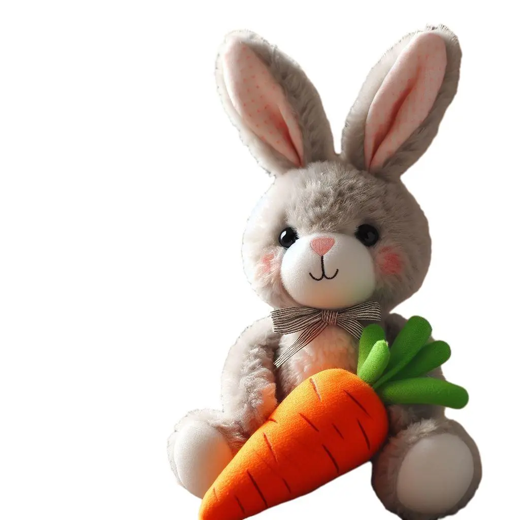 Custom Plush Toy Rabbit Bunny Customized Easter Bunny Plush 1