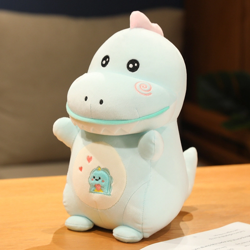 Eco friendly Colorful plush dragon pillow toys for decoration 1