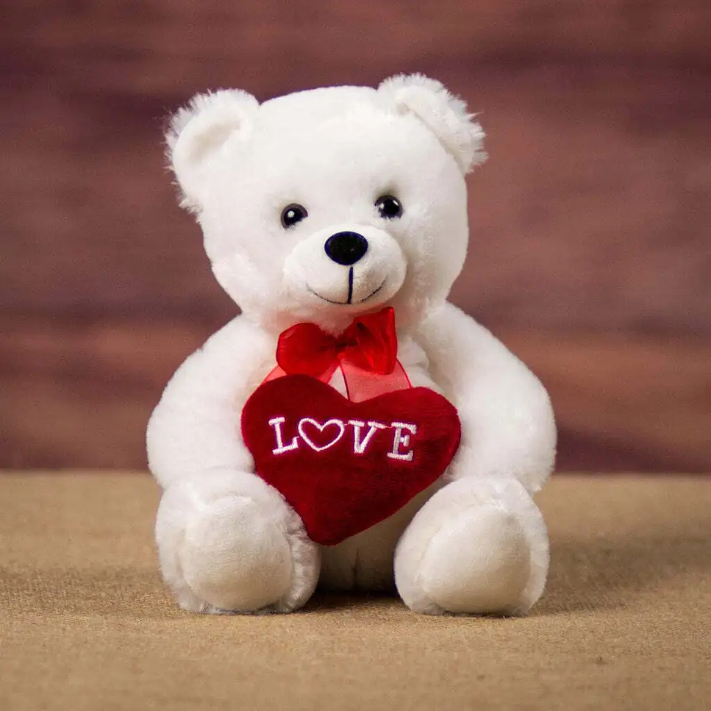 Customized White Bear with Love Heart ODM/OEM High Quality manufacturers From China | Yortoob 1