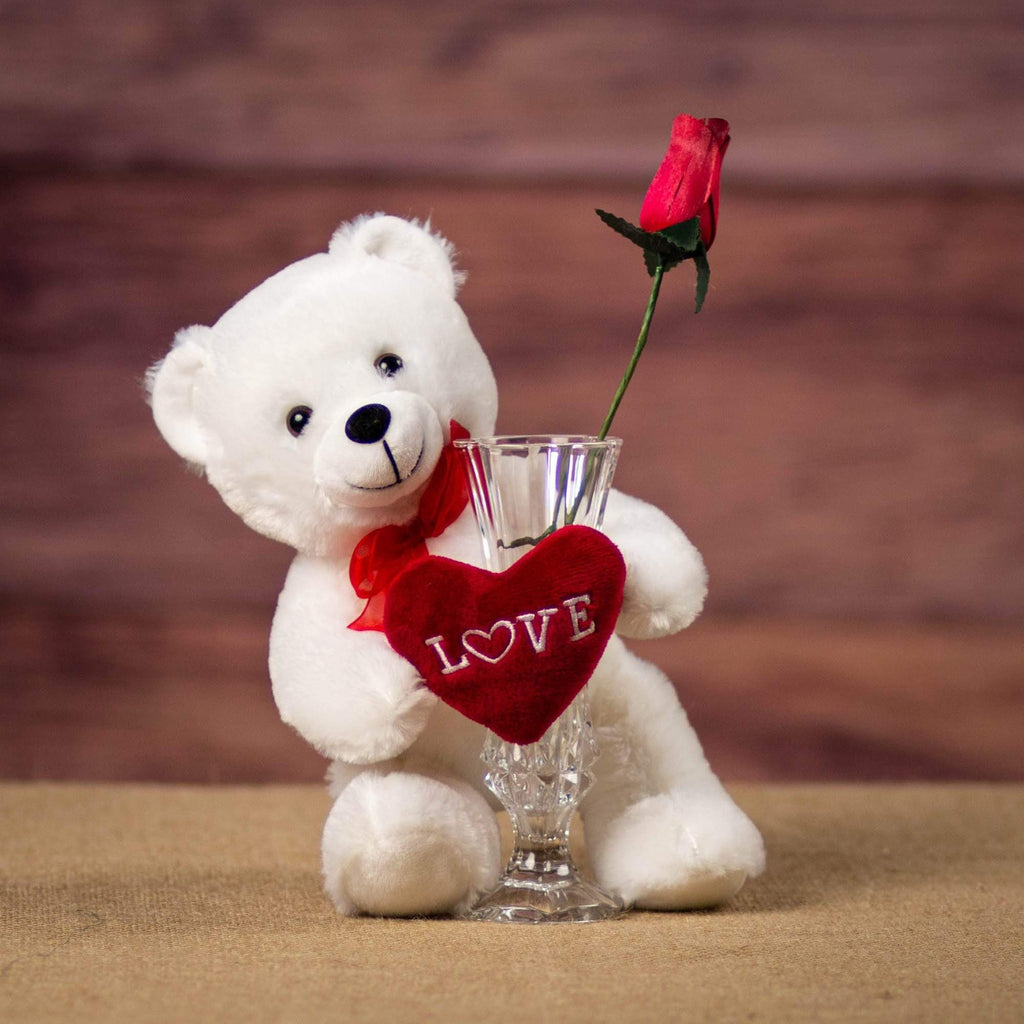 Customized White Bear with Love Heart ODM/OEM High Quality manufacturers From China | Yortoob 8