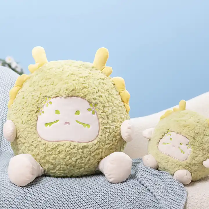 New Design Stuffed Animal Toy Cute Flower Dragon Soft Pillow Plush Doll 5