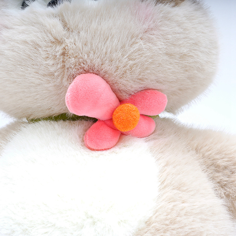 Customized Flower cute dog plush dog home decoration sofa ornaments cute stuffed plush toy manufacturers | Yortoob 10