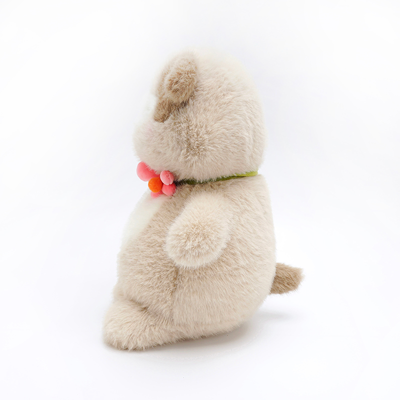 Customized Flower cute dog plush dog home decoration sofa ornaments cute stuffed plush toy manufacturers | Yortoob 9