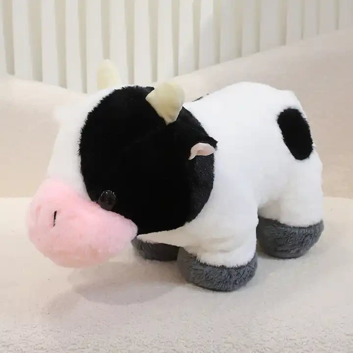 New Design Stuffed Animal Toy Cute Soft Cow Plush Doll Gift 1