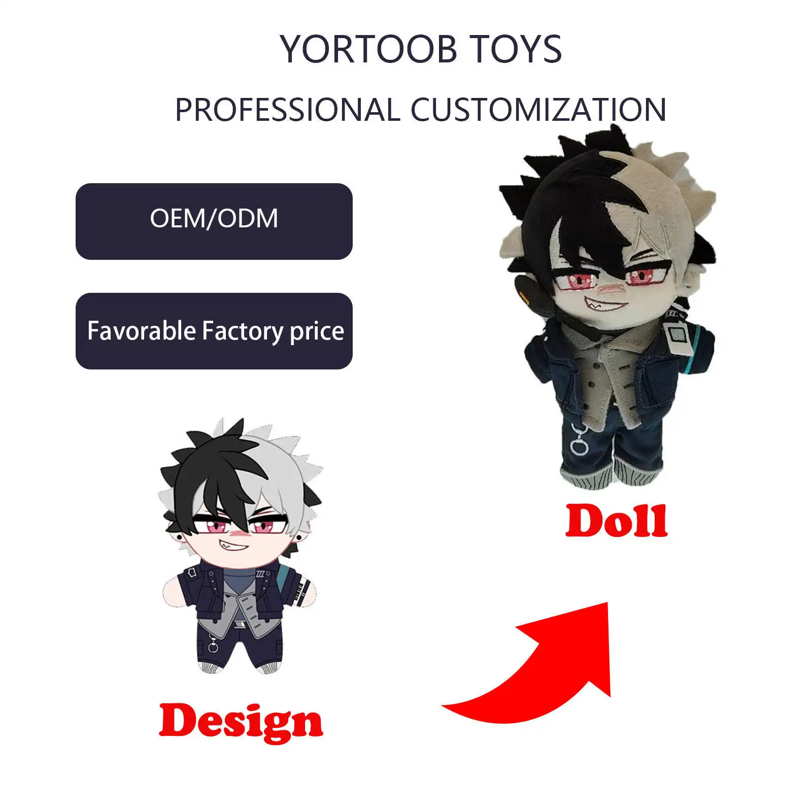 Yortoob | high-quality custom plush manufacturer supply 3