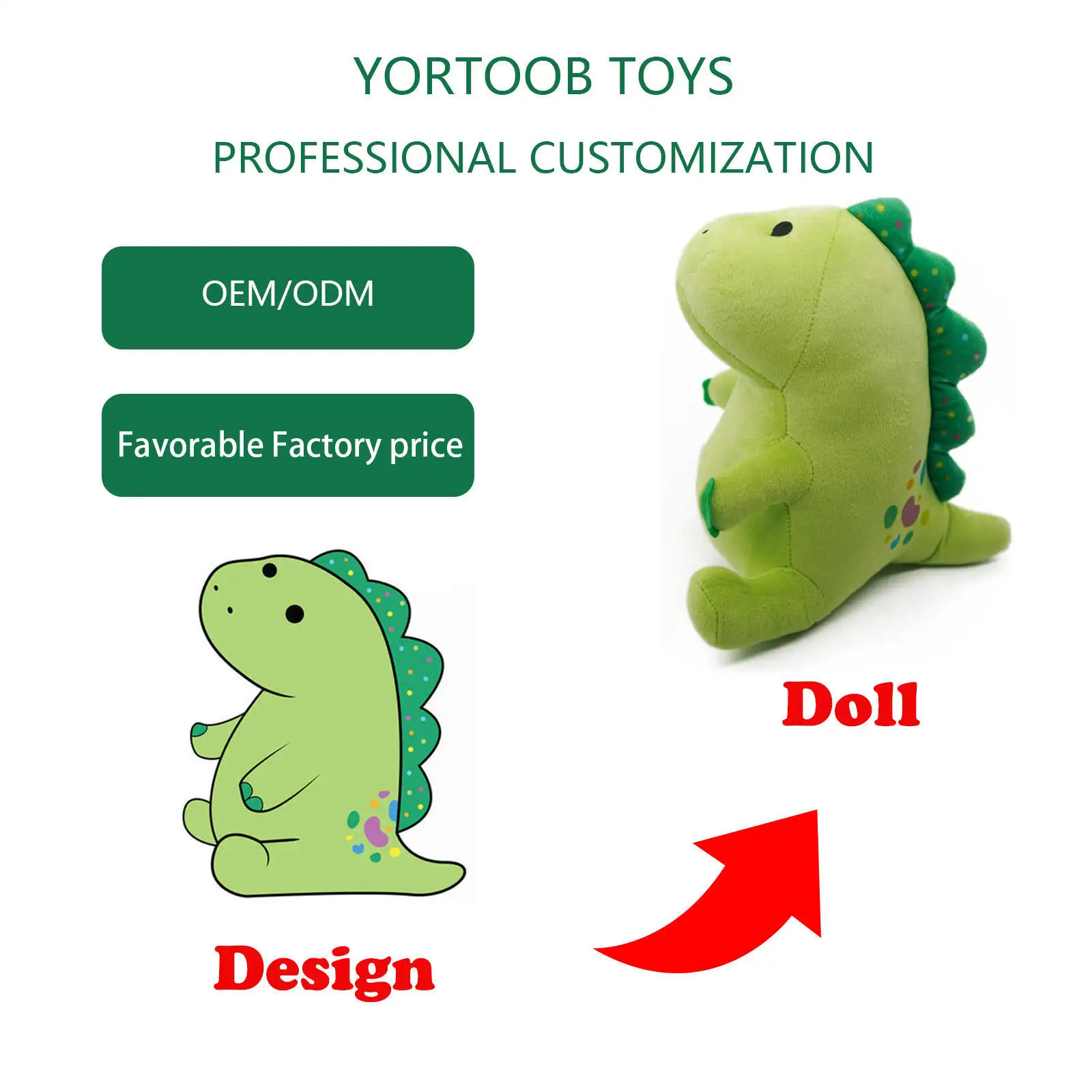 Yortoob | high-quality custom plush manufacturer supply 4