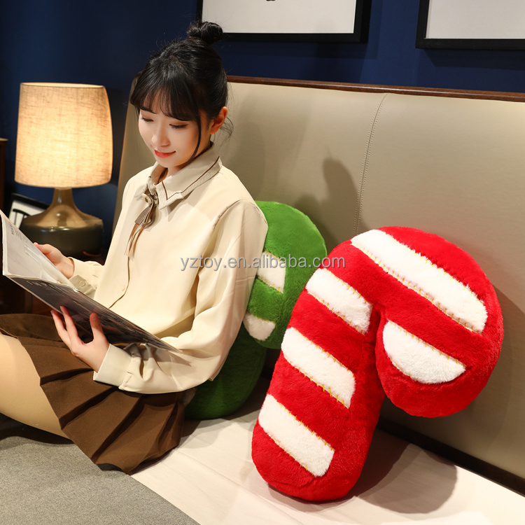 Customized Pillows Candy Design Home Decoration Christmas Gift Custom Christmas Pillow 8