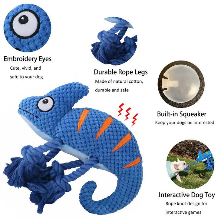 Eco friendly Pet Toys Dog Chew Chew Toys for Puppy Teething Plush Toy for Pets 3