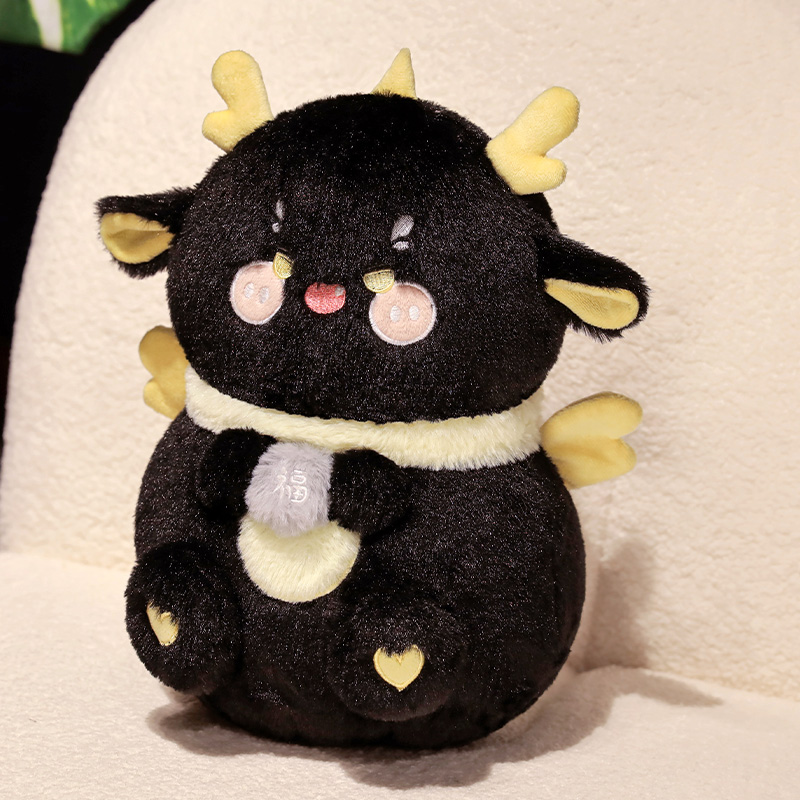 New Year plush dragon toys plush toys colorful dragon cute decorations 8