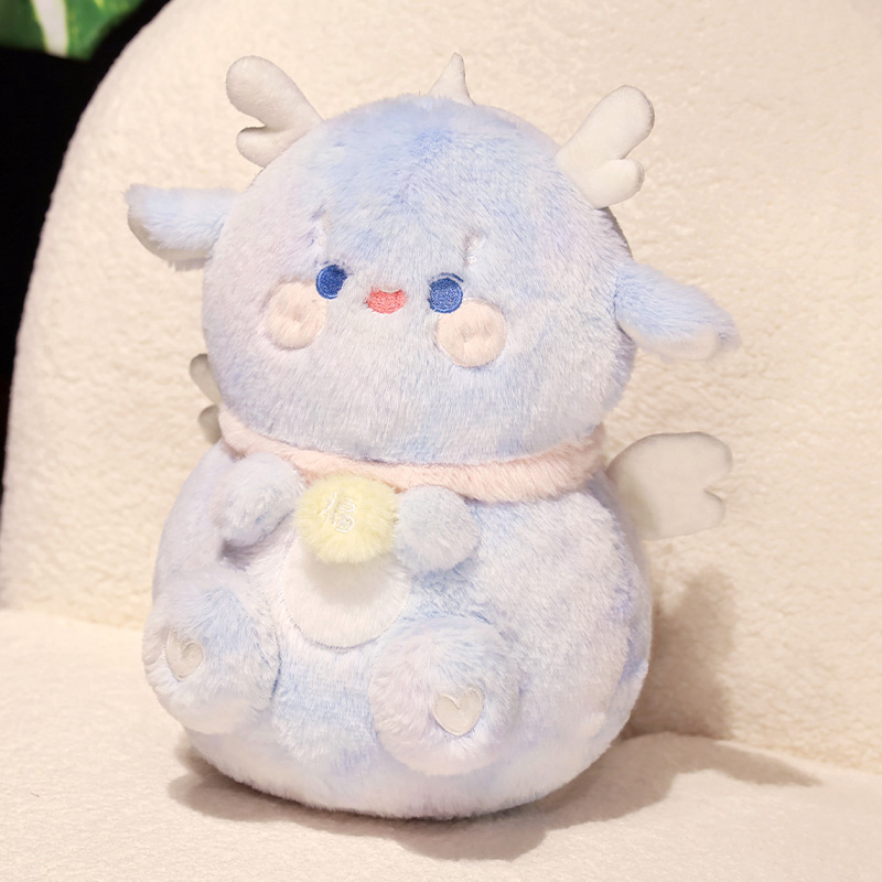 New Year plush dragon toys plush toys colorful dragon cute decorations 7