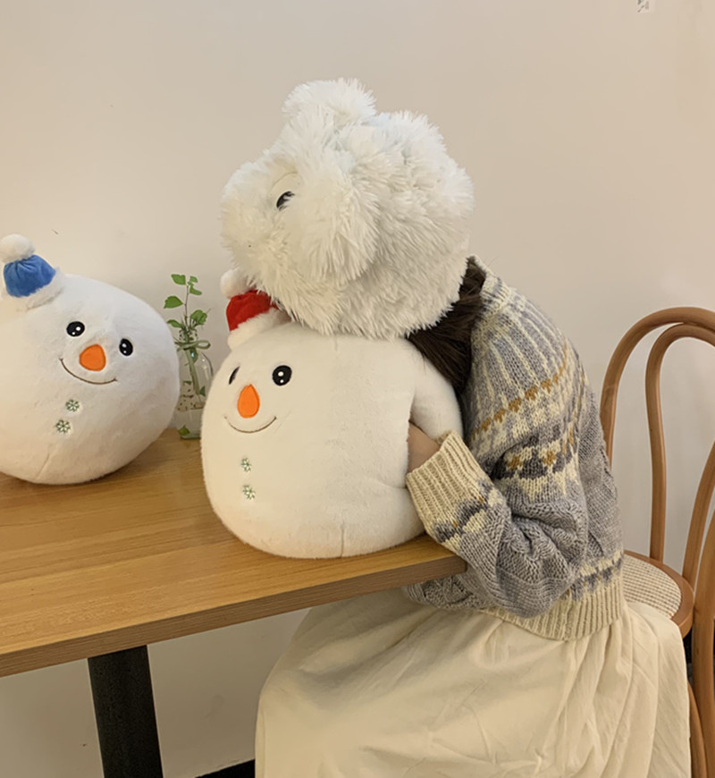 Cute Deer Santa Claus Snowman Stuffed Decoration Doll Christmas Animal Plush Toy 4