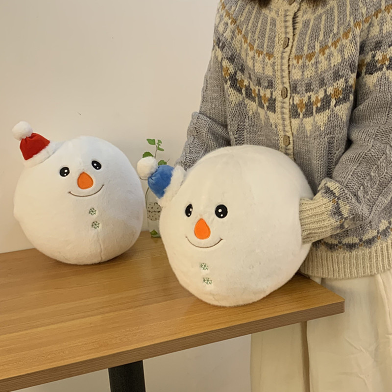 Cute Deer Santa Claus Snowman Stuffed Decoration Doll Christmas Animal Plush Toy 6