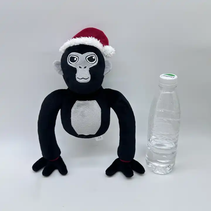 Christmas Gorilla Tag Merch Plush Red And Black Plush Toy New Multi Colors Christmas Style Stuffed Animal Doll for Kids 5