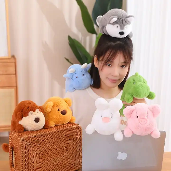 New Arrival Funny Design Cute Animal Lovely Stuffed Doll Soft Plush Toys 1