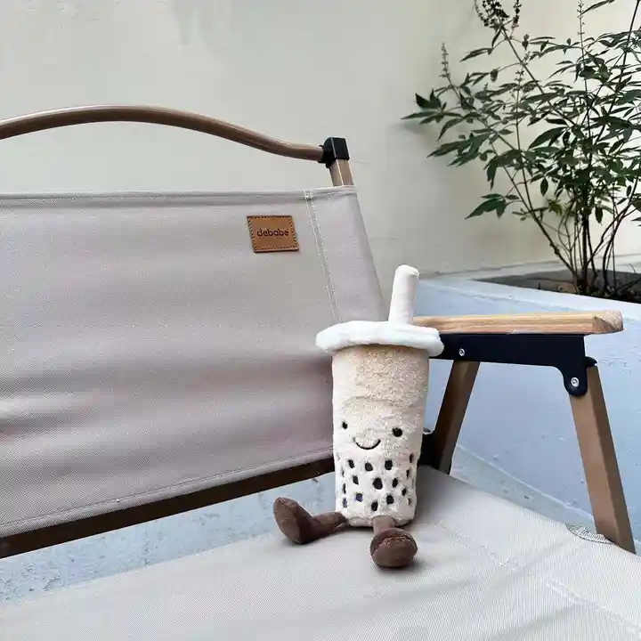 Wholesale Custom Design Stuffed Soft Long Boba Pillow Cute Plush Toy 3