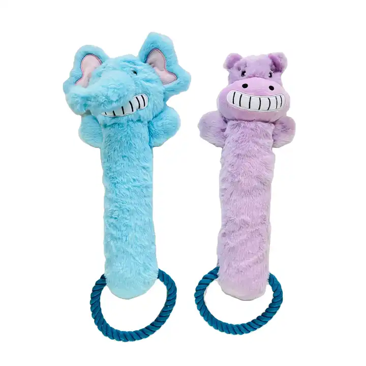 Eco friendly plush rope pet toys dog pet interactive toys 2