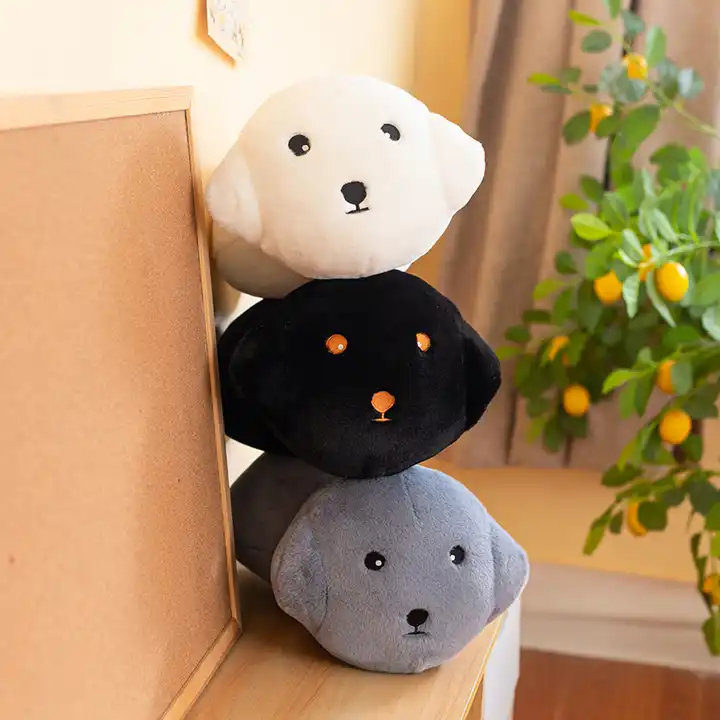 Wholesale Custom Cute Stuffed Animal Plush Toy Dog Simulation Dog Plush Toy 4