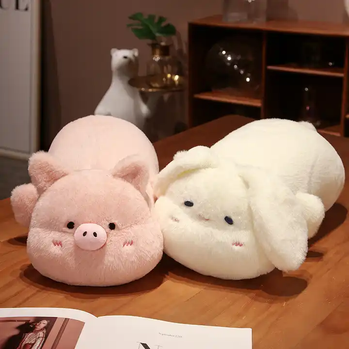 Wholesale Hot Sale Stuffed Animal Plush Toy Cute Dog Pig Rabbit Plush Pillow 6