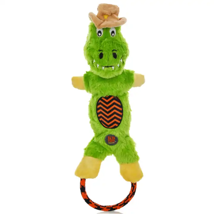 Interactive wholesale custom fashion teething dog toys plush eco friendly pet toys 5