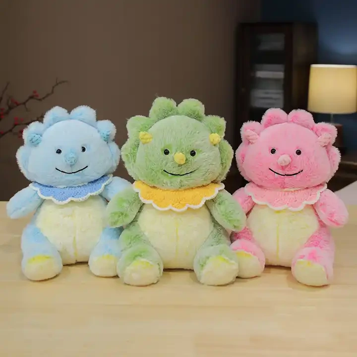 Wholesale Stuffed Animal Toys Plush Doll Soft Dino Home Decoration Gift For Kids 1