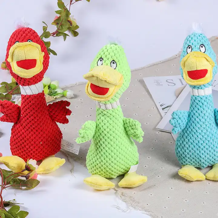 Pet Supplies Wholesale Bulk Eco Friendly Interactive Custom Squeak Plush Dog Pet Chew Toys Dog Pet Toys 3