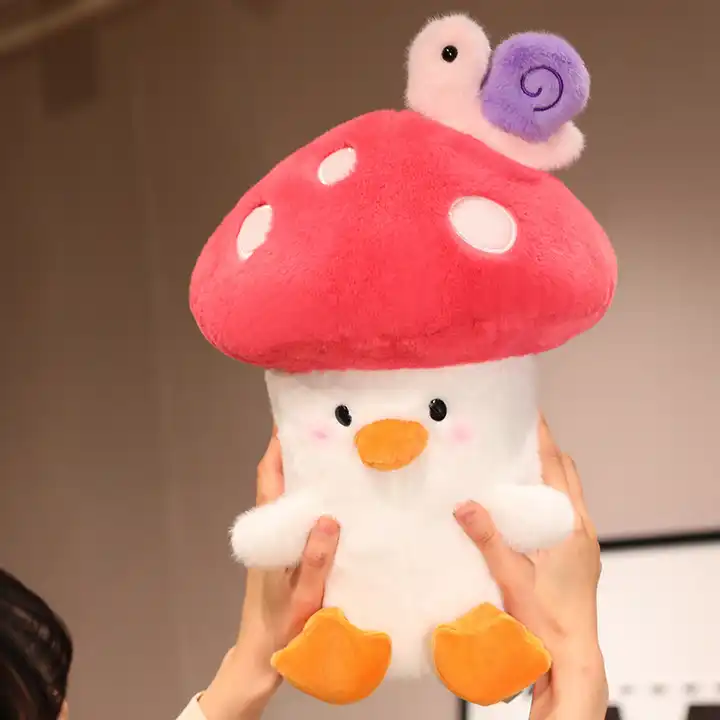 Customized Lovely Mushroom Pillow Stuffed Plush Toys Home Decoration Toy 4