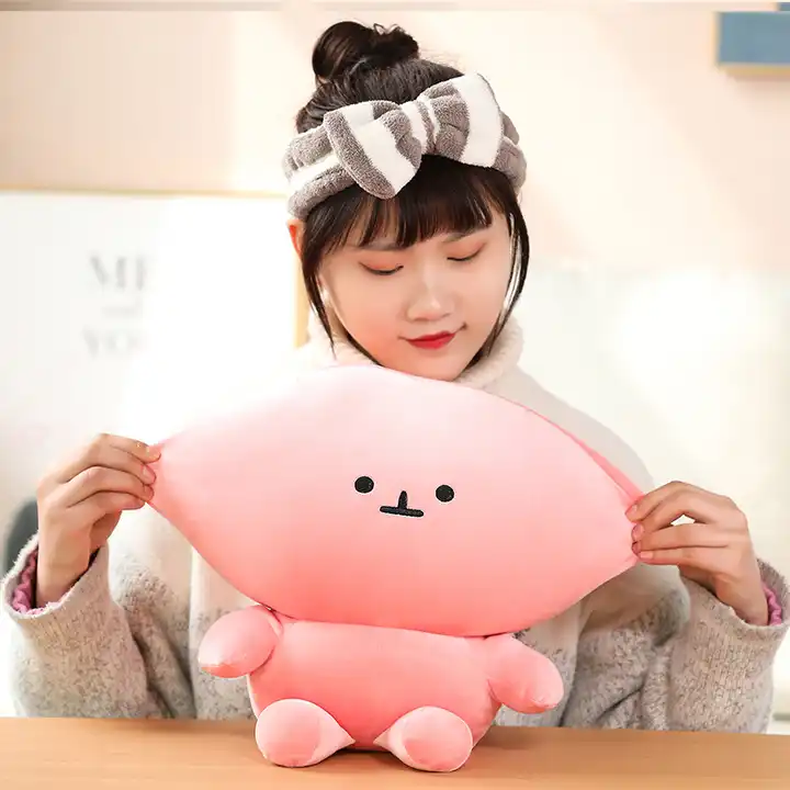 Wholesale Hot Sale Bow Love Shape Doll Girl Sleeping With Pillow Plush Decoration Present For Kids 4