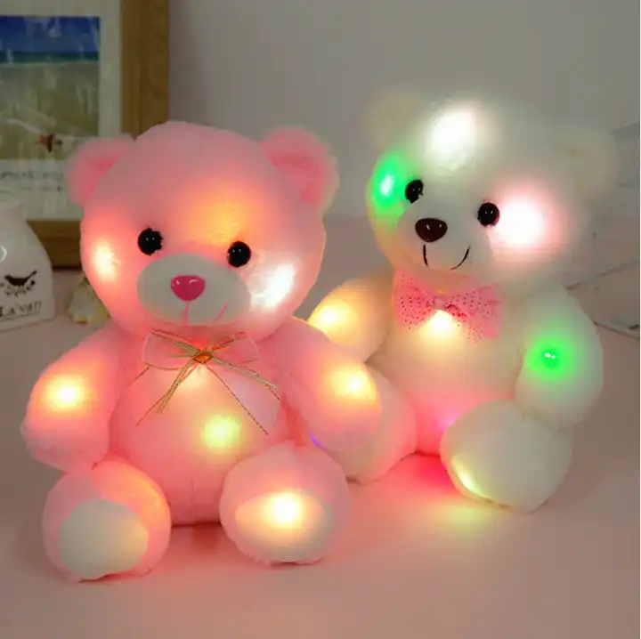 LED Glowing Stuffed Plush toy with light up teddy bear 3