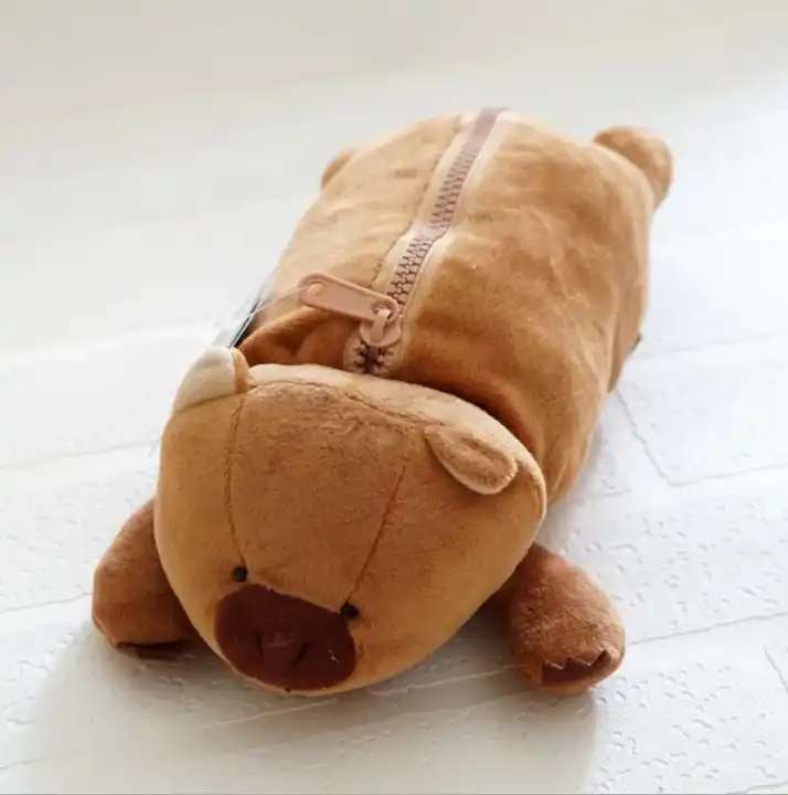 Plush Pencil Case Wombat Family Koala Bear Kangaroo Platypus Soft Plush Toys For Kids Children Gift 6