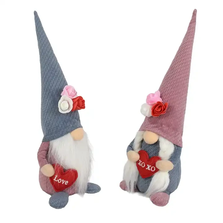 Valentines Decor Gifts Heart Gonk Stuffed Plush ornaments Valentine's Day Surprises Gnomes 1