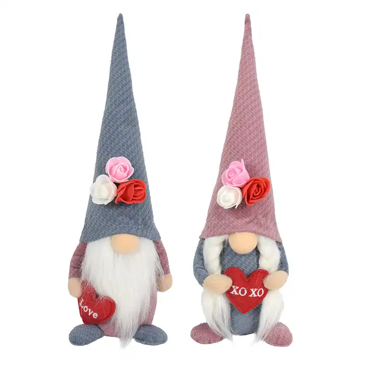 Valentines Decor Gifts Heart Gonk Stuffed Plush ornaments Valentine's Day Surprises Gnomes 3