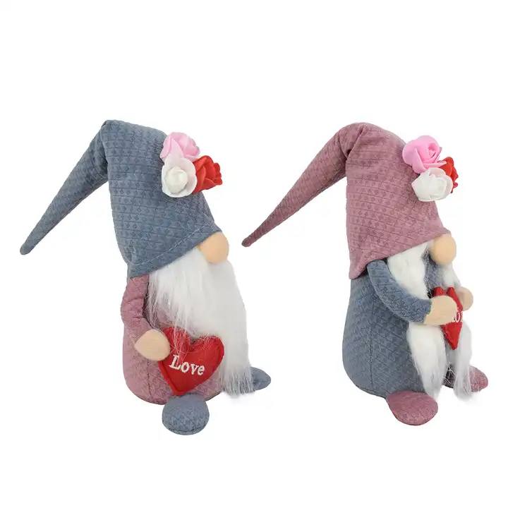 Valentines Decor Gifts Heart Gonk Stuffed Plush ornaments Valentine's Day Surprises Gnomes 2