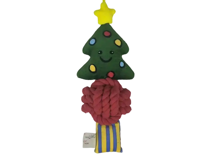 Customized Eco Friendly Christmas Plush Dog Toy Pet Christmas Plush Sounding Squeaky Pet Toy For Dogs 3