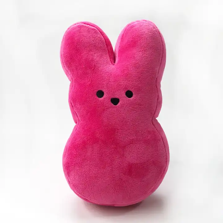 Wholesale Kawaii Easter Bunny  Plush Toys Peeps Bunny Cartoon Cute Rabbit Stuffed Animal Soft Doll Pillow For Kids 6