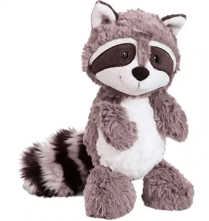Gray Raccoon Plush Toy Cute Soft Stuffed Animals Raccoon plush Doll Pillow For Girls Children Kids Gift 1