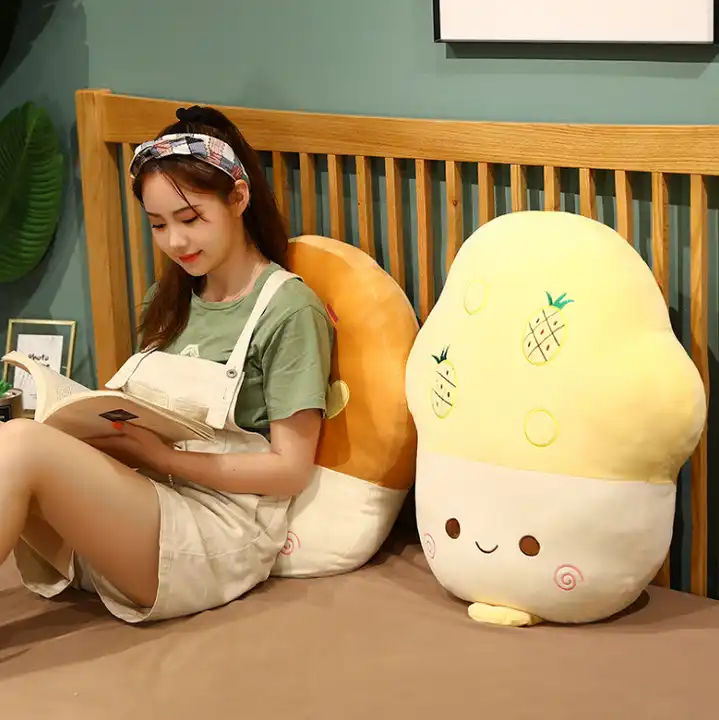 Cute Ice Cream Pillow Plush Toys Kawaii Plush Girl Bed Cushion Juguetes Plush Pillow 6