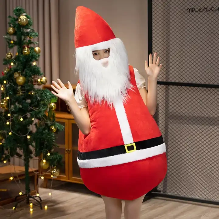Wholesale Christmas Doll Costume Father Christmas Cosplay Cloth 1