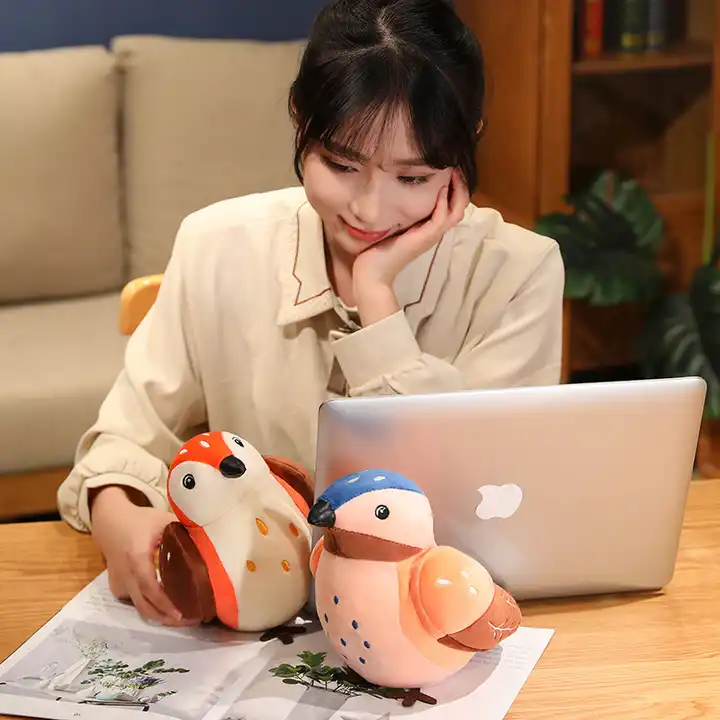 Wholesale Stuffed Animal Toy Plush Parrot Plush Cute Swallow Bird Soft Toy 7