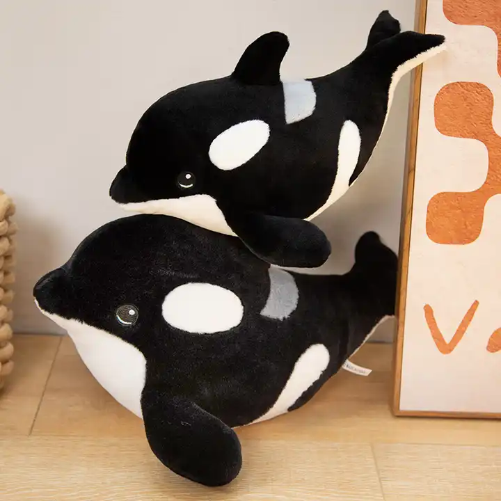 Real Life Plush Toys Extra Super Whale Stuffed Toy Lifelike Sea Animals Toys 5