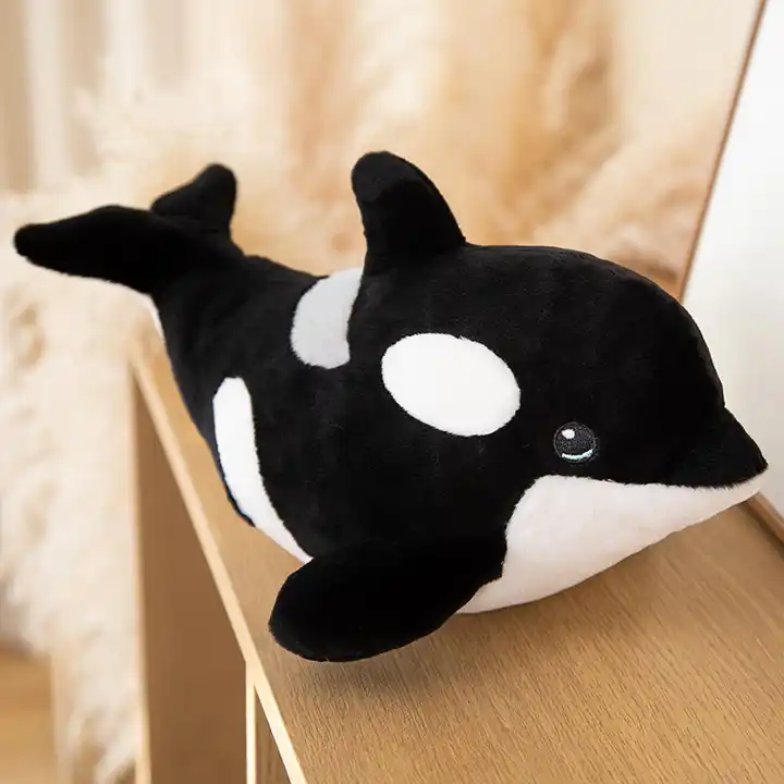 Real Life Plush Toys Extra Super Whale Stuffed Toy Lifelike Sea Animals Toys 4